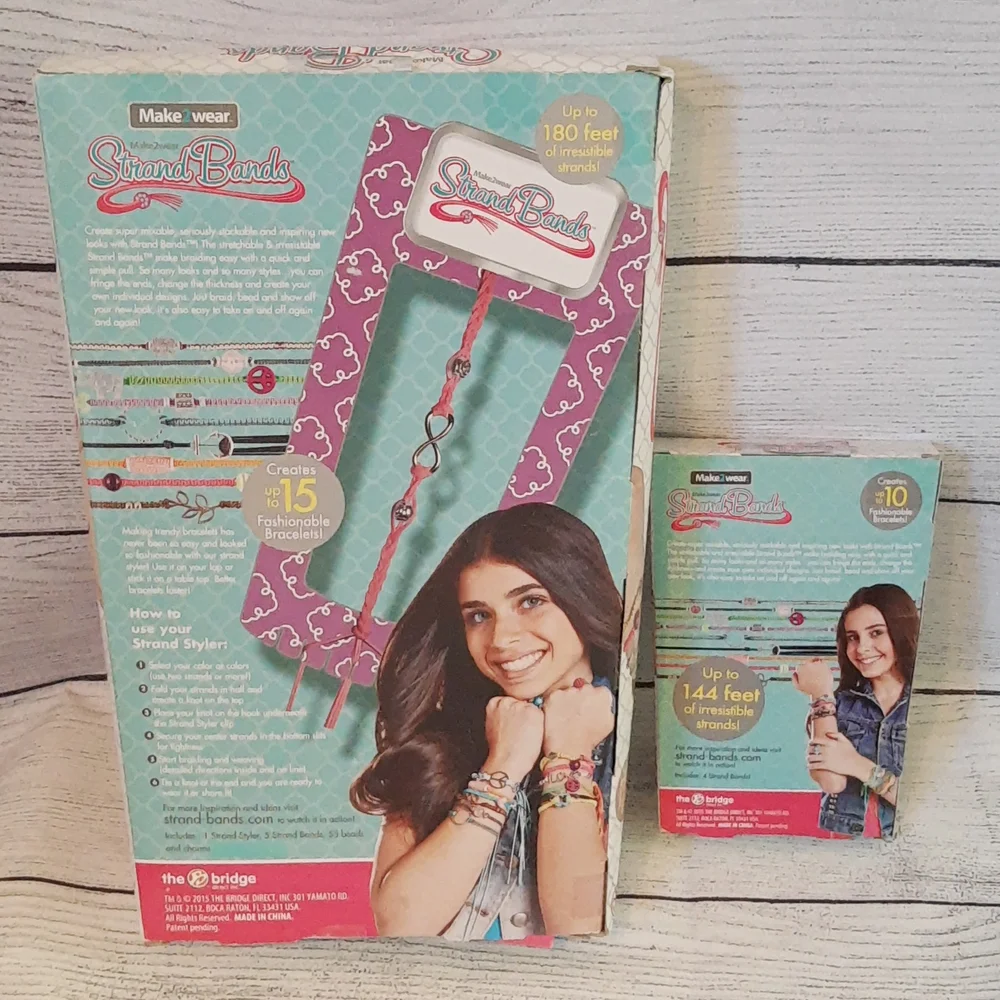 Jewelry Bracelet Maker, Up To 15 Bracelets, PLUS BONUS Accessory Pack (YELLOW)